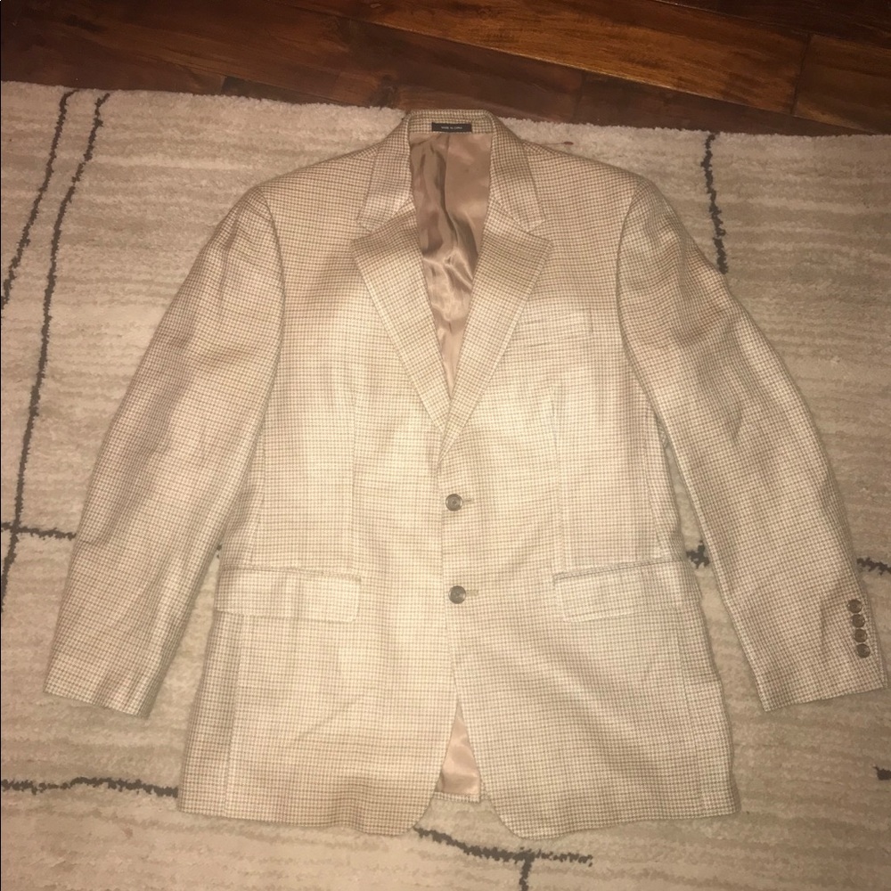 Ralph Lauren tan blazer. 40R